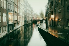 A rainy day in Amsterdam