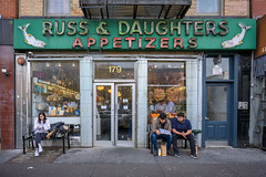 Russ & Daughters  located at 179 East Houston Street opened in 1914