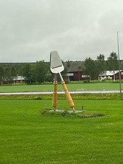 Cheese slicer monument Ånäset