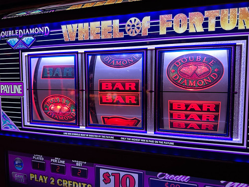 Wheel of Fortune mechanical slot machine