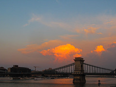 2023 (challenge No. 3 - old unpublished pics ) - Day 4 - Dusk over Chain Bridge, Budapest, Hungary 2010