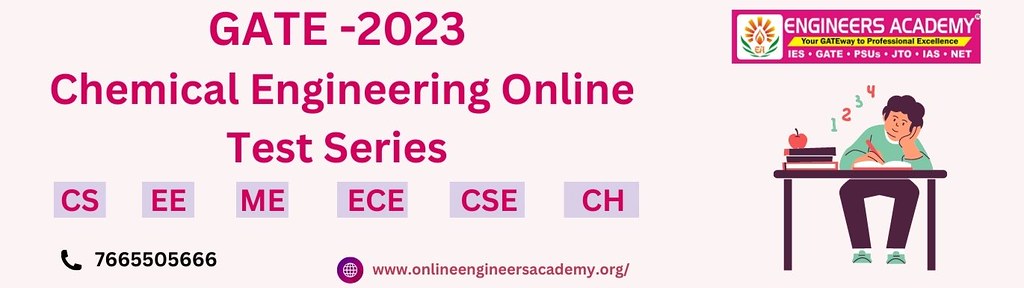 Best GATE 2023 Online Test Series for Chemical Engineering