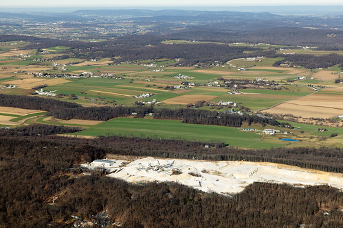 Forest and farmland in Chester County, Pennsylvania