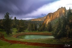 Storm over Smith Rock