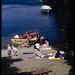 Holidaymakers on the shores of Acacia Bay, Lake Taupo [By Peter Wilkie]