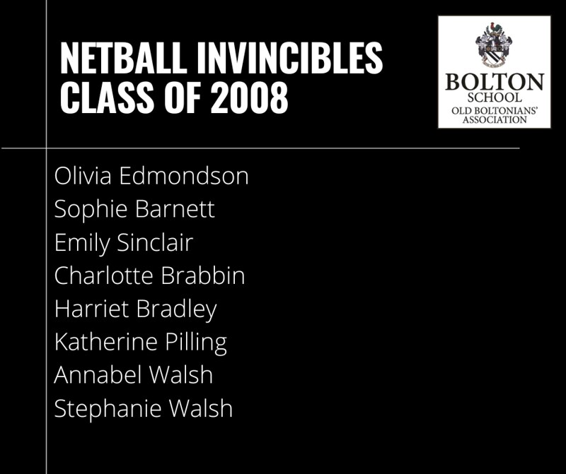 Netball Invincibles - Class of 2008 - 1