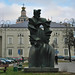 Barbora Radvilaitė Denkmal von Vladas Vildžiūnas, eventuell von hinten