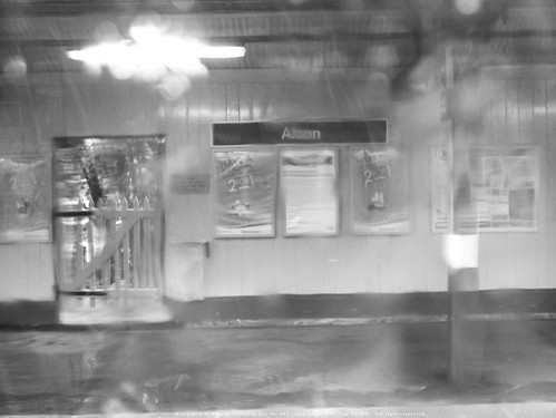 train window.