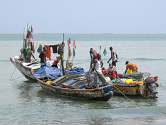 2023 (challenge No. 3 - old unpublished pics ) - Day 27 - Fishing boats, Banjul, The Gambia 2010