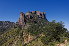Casa Grande While Hiking the Lost Mine Trail (Big Bend National Park)