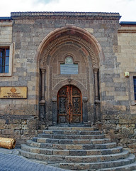 [2959] School gate, Mustafapaşa, Cappadocia, Türkiye