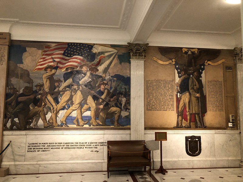 Massachusetts State House Spanish American War Mural<br/>© <a href="https://flickr.com/people/155896017@N08" target="_blank" rel="nofollow">155896017@N08</a> (<a href="https://flickr.com/photo.gne?id=52660087518" target="_blank" rel="nofollow">Flickr</a>)