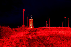 miner's lamp red light