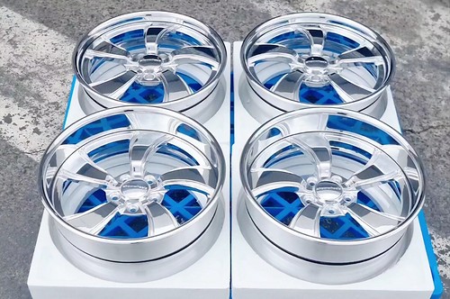 Polished Billet SW4 wheels 19x7 19x8.5 • <a style="font-size:0.8em;" href="http://www.flickr.com/photos/96495211@N02/52662365673/" target="_blank">View on Flickr</a>