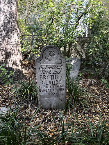 Brother Claude Tombstone • <a style="font-size:0.8em;" href="http://www.flickr.com/photos/28558260@N04/52662960938/" target="_blank">View on Flickr</a>