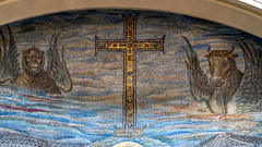 Jeweled cross, Apse mosaic, Santa Pudenziana