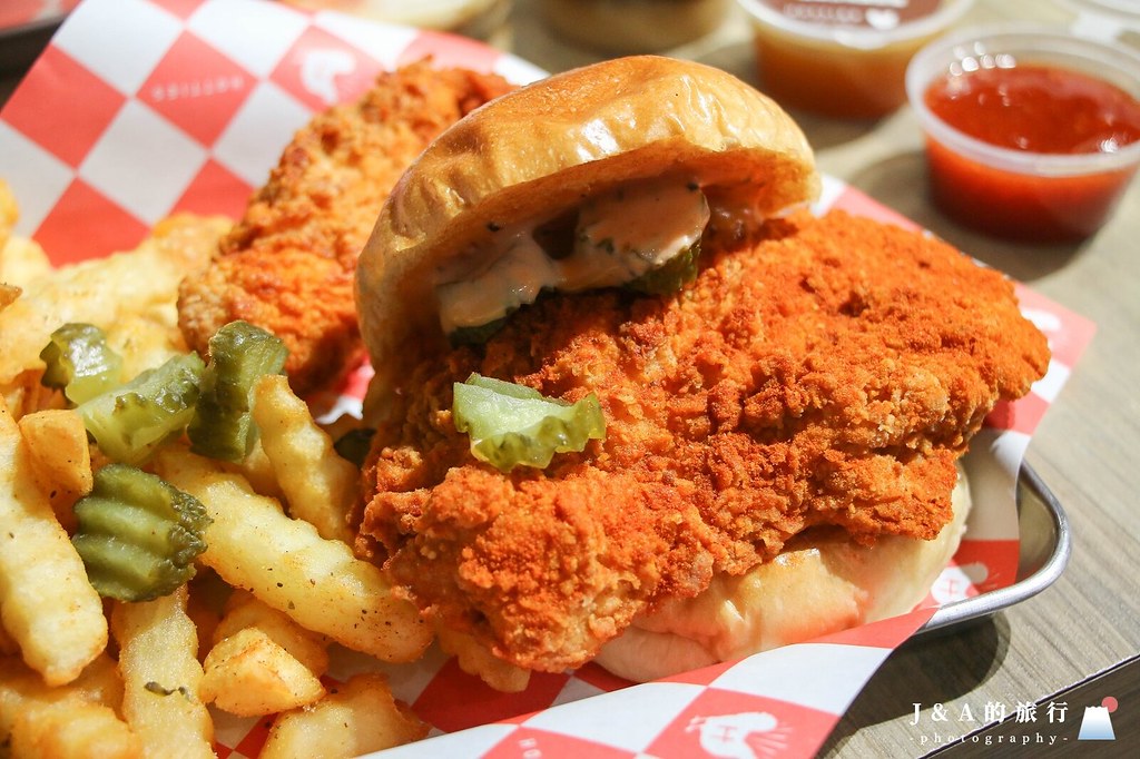 Hotties Fried Chicken美式辣炸雞-超人氣美式辣炸雞，來自美國加州的辣炸雞專賣店 @J&amp;A的旅行