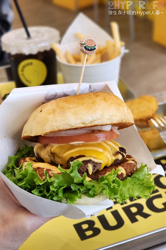 YALLO Burger美式漢堡-台中西區審計新村附近漢堡美食 (14)