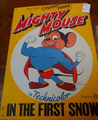 Mighty Mouse Cartoon promotion 
