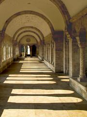 2023 (challenge No. 3 - old unpublished pics ) - Day 43 - Columns and shadows, Budapest castle, Budapest, Hungary 2010