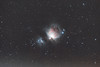 Orion and running man nebulae