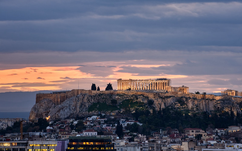 The Acropolis Sunset<br/>© <a href="https://flickr.com/people/42534216@N03" target="_blank" rel="nofollow">42534216@N03</a> (<a href="https://flickr.com/photo.gne?id=52695233797" target="_blank" rel="nofollow">Flickr</a>)