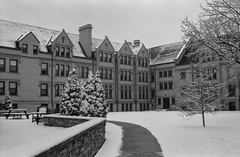 Holden Hall in Snow