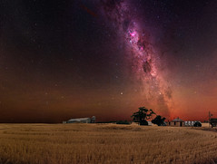 Summer Milky Way at York, Western Australia