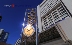 A wonderful clock tower, my favorite clock tower - best in tokyo,  landscape, my special landscape, no people, toward the sky, blue sky, nakano, tokyo ,japan, thank you..... my  best