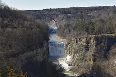 Genesse river in Letchworth State Park New York