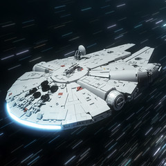 Millennium Falcon - Hyperspace II