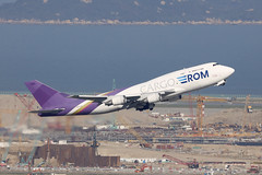 YR-FSA, Boeing 747-400BDSF, ROMCargo, Hong Kong
