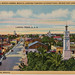 Main Street, Nuevo Laredo, Mexico, looking towrds International Bridge and Laredo, Texas, U.S.A.