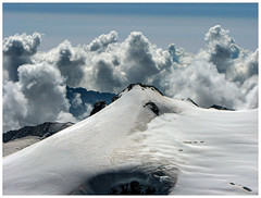Wolken am Fluchthorn - Clouds at the Fluchthorn