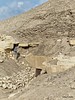 Amenemhat III Pyramid Complex,  Burial Chamber Entrance, West Corner South Face, Hawara   (2)