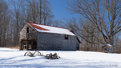 Winter Barn, North Hero VT