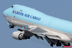 KLAX 06 mars 2022 Boeing 747 Korean Cargo HL7605
