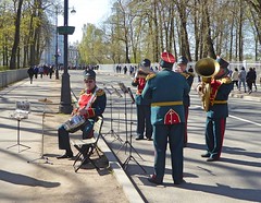 Fanfare  à Tsarskoïe Selo.-  Parkovaya Ulitsa, Saint-Petersbourg