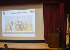 Mar. 13, 2023 - U.S. Naval War College Cultural Presentation (Algerian and Malaysia)