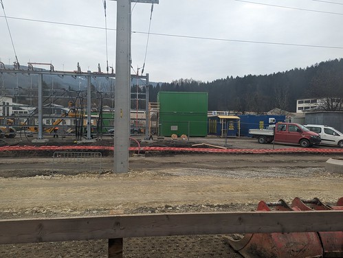 Baustelle Bahnhof Wartberg im Mürztal