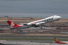 LX-VCL, Boeing 747-8F, Cargolux, Hong Kong