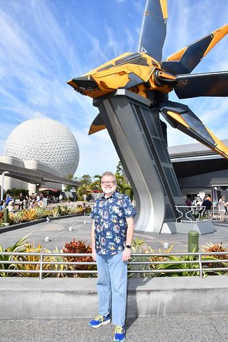 Scott in Front of Guardians of the Galaxy: Cosmic Rewind • <a style="font-size:0.8em;" href="http://www.flickr.com/photos/28558260@N04/52751544987/" target="_blank">View on Flickr</a>