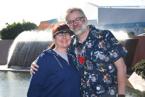 Tracey and Scott at Epcot • <a style="font-size:0.8em;" href="http://www.flickr.com/photos/28558260@N04/52752576453/" target="_blank">View on Flickr</a>