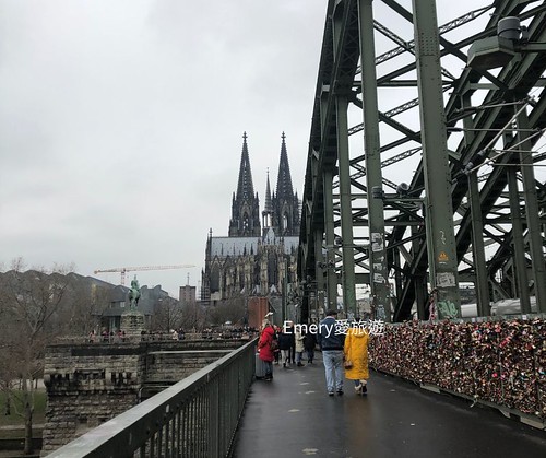 科隆 - 從橋上看大教堂