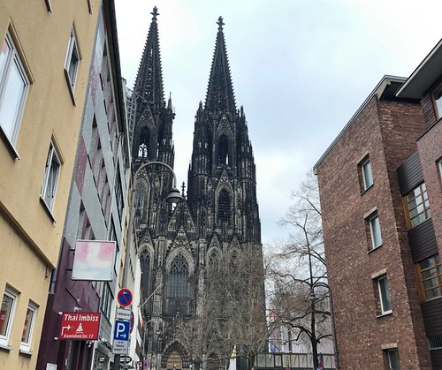 科隆 - 科隆教堂從Andreas-Viertel拍