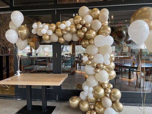Halve Ballonboog Organisch Tafeldecoratie 5ballonnen Trouwen Huwelijk Bruiloft Finca Rotterdam