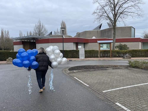 Heliumballonnen Begraafplaats en Crematorium Hofwijk Rotterdam