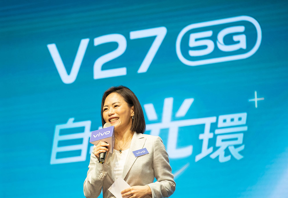【新聞照片2】vivo-台灣副總經理陳怡婷表示：「vivo-V系列持續以極致人像拍照體驗受到消費者青睞，長期穩坐銷售寶座，是vivo銷售主力及重心。」