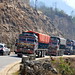 On the road in Nepal