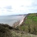Salcombe Cliff, looking west to Sidmouth and Ladram Bay 2